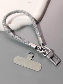 1 dây đeo cổ tay chống rơi điện thoại di động đi bộ đường dài ngoài trời móc kim loại ngắn chắc chắn du lịch unisex chống thất lạc vỏ điện thoại phổ thông - Nhiều màu - Xem 19