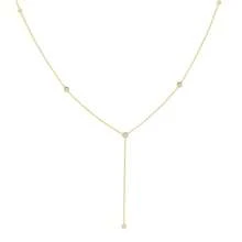 Women Elegant Versatile Crystal Rhinestones Long Y-Shape Tassel Necklace
