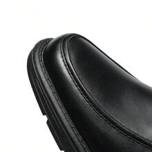 1 pereche mocasini sport casual pentru bărbați, culoare solidă, cu talpă joasă, respirabili și confortabili, potriviți pentru afaceri casual, ținute formale sau nuntă