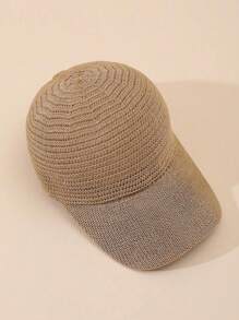 1 Piece Unisex Korean Style Cutout Mesh Breathable Baseball Cap Sun Hat Casual Valentine's Day