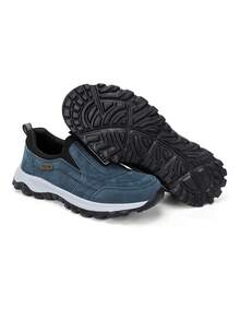 1双鞋男士运动鞋透气男士休闲鞋比赛鞋时尚休闲鞋男士跑步鞋 - 藍色 - 查看 4