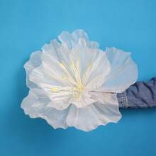 50cm künstliche Pfirsichblüte, große Blumendekoration für Schaufensterauslage, Outdoor-Hochzeit, Fotografie, hochwertige Szenengestaltung