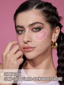 MISSLYN-2 件哑光和闪光粉状腮红套装、Boss Babe 闪光粉状腮红、FLIRTY BIUSH 粉状腮红、腮红粉盘、哑光效果、色素丰富、丝滑配方、1 件腮红盘、闪光腮红、豹纹、初学者友好、色彩幻想腮红、持久、修容、高光、便携尺寸、适合旅行和户外使用、防水防汗腮红、小巧可爱、旅行、高色素