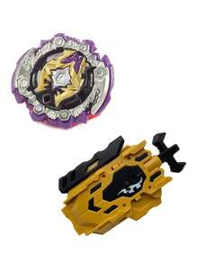 (Set Of) Burst Spinning Top Surprise Gift - Spinning Top + Launcher, Can Be Used For Left & Right Spinning, Surprise Gift - Multicolor - View 11