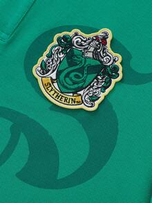 Balabala Children's Short Sleeve T-Shirt 2025 Summer Boys' Polo Shirt Quick-Dry - Green and White - View 5