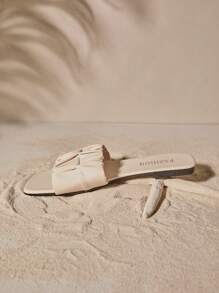 Tropiscape أحذية نسائية كاجوال مريحة بتصميم مطوي بأصبع مستدير، مناسبة للاستخدام اليومي والعطلات الشاطئية والشتاء والأعياد