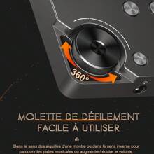 جهاز تشغيل موسيقى MECHEN M30MP3 ، مُشغل صوت رقمي عالي الدقة فائق الجودة ، HIFI ، DSD غير مفقود ، مع بطاقة ذاكرة 64 جيجا بايت