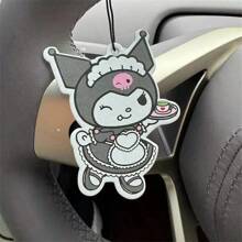 1 pieza Ambientador de aire para coche de gato lindo y kawaii estilo anime - Colgante de espejo con fragancia duradera y encantadora decoración interior, que brinda una experiencia de conducción fresca y agradable. Regalos para fiestas, bodas, cumpleaños, graduación, decoración de habitaciones, dormitorios, hogar, pared, escuela, sorpresa escolar, decoración de dormitorio