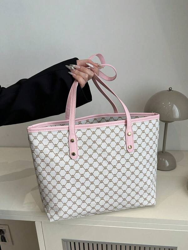 Large Capacity Bag For Women Commuting Personalized Tote Bag 2025 New Beautiful Niche Shoulder Bag Texture Women's Bag