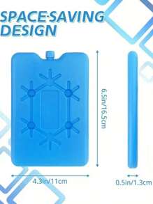 1/2/3/4pcs Reusable Frozen Ice Pack Box, Quick Freezing Fresh-Keeping Iced Box For Outdoor Food Storage, Camping, Fishing, Picnic, BBQ Lunch Box