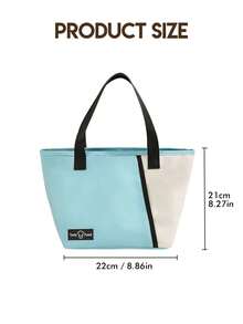 1 Stück rechteckige isolierte Lunch Tasche, große Kapazität Schultertasche Kühltasche, tragbare wasserdichte und auslaufsichere Lunch Box, dicke Aluminiumfolie Isolierung, mehrere Farben erhältlich, wiederverwendbare Lunch Tasche für Schule, Büro, Camping, Picknick, Arbeiter und Kantine, Klassenzimmer Aufbewahrungstasche, Küchenzubehör, Reisezubehör Lunch Box Lunch Tasche Frauen Lehrer Picknick Tasche Kühltasche Picknick Tasche