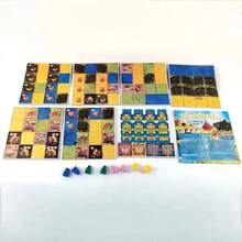 Kingdomino Game Night Strategy Board Game - Interactive Family Party Fun With Colorful Castle Blocks, Multi-Language Instructions (English, French, Spanish), Perfect For Family Gatherings & Holiday Gifts,A Board Game Suitable For Family Gatherings And Friend Gatherings, An Ideal Gift - Green - View 7