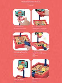 1 Set de Minijuegos de Baloncesto, Juegos de Tiro con los Dedos, Juguetes de Juego de Tiro de Baloncesto con los Dedos, Juegos de Pelota Interactivos, Juguetes Inteligentes para Interior, Regalos Ideales para Cumpleaños, Fiestas y Festividades