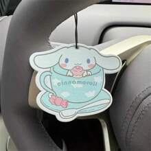 1 pieza Ambientador de aire para coche de gato lindo y kawaii estilo anime - Colgante de espejo con fragancia duradera y encantadora decoración interior, que brinda una experiencia de conducción fresca y agradable. Regalos para fiestas, bodas, cumpleaños, graduación, decoración de habitaciones, dormitorios, hogar, pared, escuela, sorpresa escolar, decoración de dormitorio