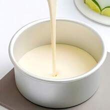 1 peça/3 peças/4 peças, Forma de Bolo Fixa de Alumínio Antiaderente, Assadeira Antiaderente, 4in/5in/6in/8in, Diversos Tamanhos, Perfeita para Mousse e Decorações de Natal, Forma de Bolo Redonda, Suprimentos de Ferramentas de Cozimento DIY, Adequada para Bolo de Camadas Múltiplas - Adequada para Festas, Casamentos, Aniversários, Dia dos Namorados, Dia dos Pais