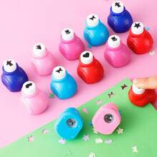 6/12/25 pièces Mini tampons gaufrés, idéal pour les matériaux d'artisanat, recommandé pour les âges 14+, comprend des motifs de couleurs aléatoires (options de set disponibles)