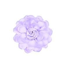 1pc New Handmade Burned Edge Floral Fashion Holiday Party Brooch, Unisex - Black - View 6