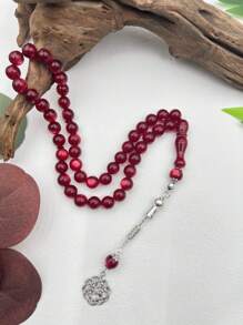 45 Stücke/10 cm Muslimische Gebetsperlen Tasbih Rosenkranz Armband, Harz Einzelstrang