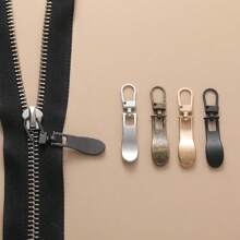 Set de 5 piezas de Kit de reparación de cremalleras - Tirones, deslizadores y cabezas de cremallera universales, cremalleras de repuesto para bolsas, ropa, jeans, mochilas, herramientas de costura versátiles para reparación de cremalleras DIY