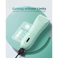 Baistom Baby Hair Clippers, Quiet & Dual-Mode Hair Cutting For 0-12, W - 1 - View 5