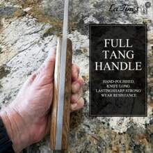 1 Piece Bone Knife, Heavy Butcher Axe, Machete, Stainless Steel Thickened Blade And Ergonomic Handle, China Kitchen Axe, Multifunctional Professional Knives For Home And Restaurant Use, Unique Gift For Men