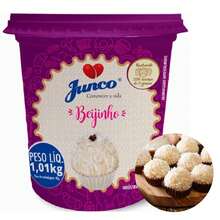 Doce Brigadeiro Beijinho Pistache Cajuzinho Pronto Enrolar ou Rechear 1kg - Junco - Beijinho - Visão 1