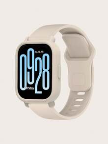 مجموعة 2 قطعة: مجموعة حافظة حماية من السيليكون مقاومة للخدش بلون واحد وسريعة إعادة الاستخدام من السيليكون، قابلة للتوافق مع ساعة Redmi Watch 5 ساعات نشطة وساعات مماثلة أخرى، مناسبة للجنسين