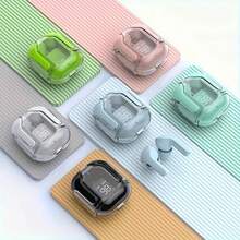 Noise Cancelling Wireless Bluetooth Headphones With Digital Display Charging - Ngẫu nhiên - Xem 11