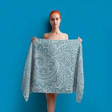 Oversized Bohemian Style Beach Towel - Soft, Lightweight, Super Absorbent Microfiber Towel Suitable For Travel, Swimming, Camping, Yoga, Fitness, Beach Vacation And Beach Parties - A Perfect Gift For Family And Friends - Multicolor - View 45