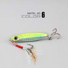 7G-25G 近海全水柱勺形拟饵，逼真鱼鳞鳟鱼、鳜鱼、鲈鱼钓鱼诱饵