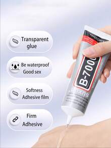 50毫升/110毫升强力胶水 - 多用途强力粘合剂，适用于修复陶瓷、瓷器、金属、塑料、木材，以及粘合木制家具；也适用于DIY珠宝和水钻的保养