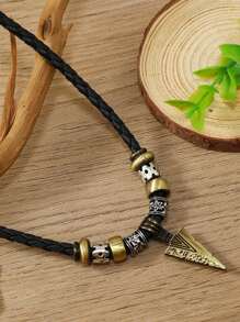 1pc Bohemian Style Necklace Accessory, Displays Unique Personalized And Style, Versatile Casual Decoration For Men And Women