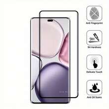 ZMZE 3pcs Full Coverage Tempered Glass Screen Protector For Honor Magic 7 Lite 6 5 7 Pro X9C X9A X8A, Also Compatible With Honor 300 200 100 Pro HD Glass Film - 3pcs - View 3