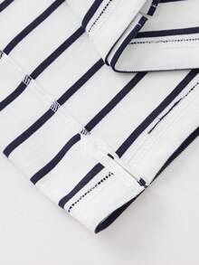 Balabala Children's Short Sleeve T-Shirt 2025 Summer Polo Shirt Boys Quick-Dry Cool - White and Blue - View 6