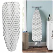 1pc Universal Ironing Board Cover With Elastic Edge Stain Resistant Scorching Iron Thick Cotton Padding Iron Heat Shield Ironing Cover For Ironing Table - Multicolor - View 3