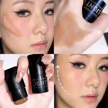 JUJU DREAM Long-Lasting Contour Stick: Matte Bronzer, Nose Sculpting Stick And Face Defining Solid Contour Cream - Travel-Friendly Design