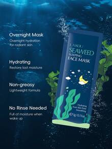 LAIKOU 7片/套 温和不刺激睡眠面膜，保湿修护夜间面膜，适合所有肤质，必备护肤品，旅行装 - 片裝睡眠面膜 - 查看 5