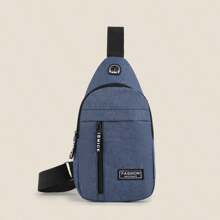 Nowa męska płócienna torba na ramię, torba na klatkę piersiową, swobodna sportowa torba podróżna na ramię, torba typu crossbody, torba boczna, męska torba podróżna, torba do pracy, torba na weekendowe wakacje, praktyczna torba dojazdowa, plecak ucznia szkoły średniej z otworem na słuchawki, saszetka biodrowa, Halloween, prezent świąteczny dla mężczyzn, męska torba Autumn Scream, torba podróżna, męska torba na ramię, prezent świąteczny, odpowiednia dla nastolatków, letnie, codzienne, sportowe, na zewnątrz, na wakacje, podróże lub prezenty na ukończenie szkoły lub dodatki do sukienki urodzinowej