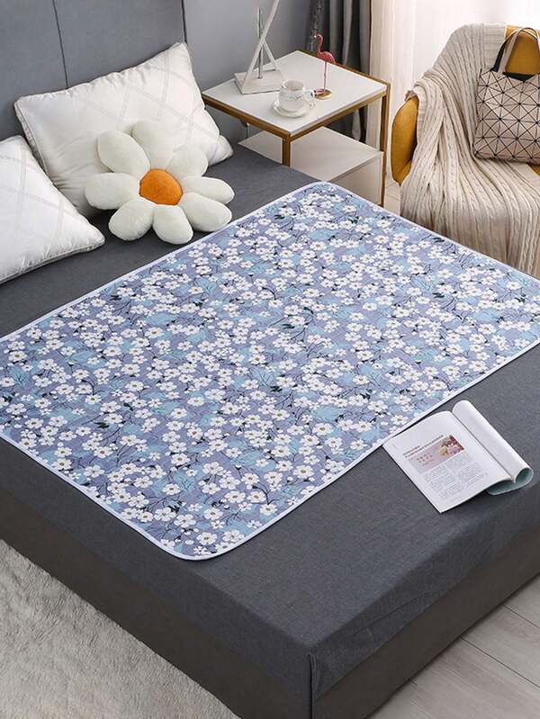 Reusable Leak-Proof Menstrual Pad, Waterproof Washable Mattress Pad, Mattress Protector, Suitable For Women To Use During Menstruation, Incontinence, Bedwetting, Adults And Elderly