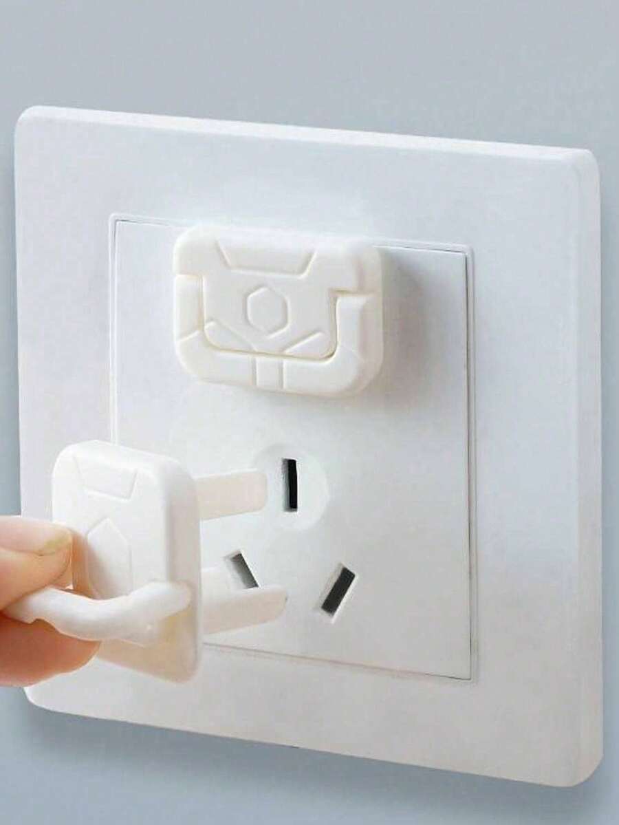 5/10pcs Random Color Electrical Outlet Covers Plugs, Power Strip Socket Protectors, Electrical Outlet Covers - Multicolor - View 1