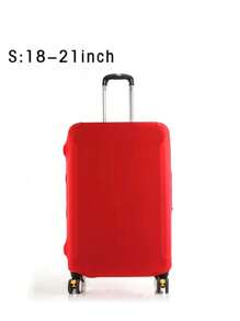 Luggage Cover Stretch Fabric Suitcase Protector Baggage Black Color Dust Case Cover Suitable For18-32 Inch Suitcase Case Travel Organizer For Travel Accessories Luggage Supplies For Back To School For Travel For Student For Women Men Vacation Summer Travel Essentials Holiday Bag For School School Accessories School Stuff