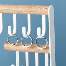 金属耳环、项链和戒指展示收纳盒，适用于客厅和卧室，女士收纳收纳盒，旅行必备品，返校宿舍收纳