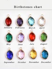 个性化定制多诞生石环形耳环，Generations Jewelry 手工制作，送给奶奶的礼物，独特的女性珠宝创意，女孩波西米亚度假耳环