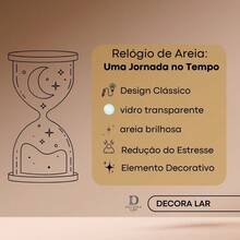 Decorative Glass  Sand Timer 5 15 30 Minutes Home Decor - 白色 - 查看 8