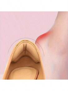 4 Stück Fersenkissen für zu große Schuhe, selbstklebende Fersenschoner, Fersenpolster verbessern Passform und Komfort, verhindern Fersenrutschen und Blasen, Schuh- und Stiefel-Accessoires, Jungen Valentinstag Herz Frauen Valentinstag T-Shirts, Valentinsherz Dekoration, gestrickter Pullover, Osterparade Frühlingsfeier