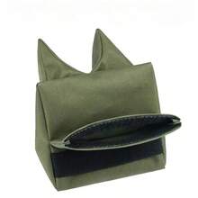Tactical Front & Rear Bag Rifle Support Sandbag Without Sand Military Sniper Shooting Target Stand Hunting Gun Accessories - Green - View 2