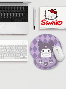 Sanrio 1pc Sanrio Series Computer Mouse Mat, Cute New Cartoon Wrist Rest Mouse Pad, Dirt Resistant And Practical,School Supplies,Back To School