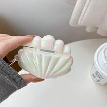 硅胶贝壳保护壳适用于 Apple 和 Galaxy Buds 3 Pro 蓝牙耳机，防摔 - 彩色 - 查看 5