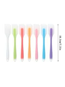 3/6 pièces Spatule en silicone, mini spatule en silicone, spatule à confiture de fruits, spatule à crème résistante à haute température, ustensiles de mélange et de cuisson, ustensiles de cuisine, essentiels pour appartement