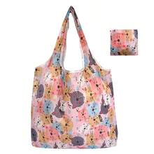 Jumping Bag, Reusable Storage Bag, Shoulder Bag, Flower, Vegetable, Fruit Bag, Handbag - Multicolor - View 6